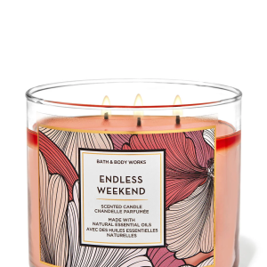 Bath and Bodyworks Endless Weekend 3-Wick Candle