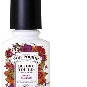 POO-POURRI Before-You-Go Toilet Spray Floral Blush (2 oz.)